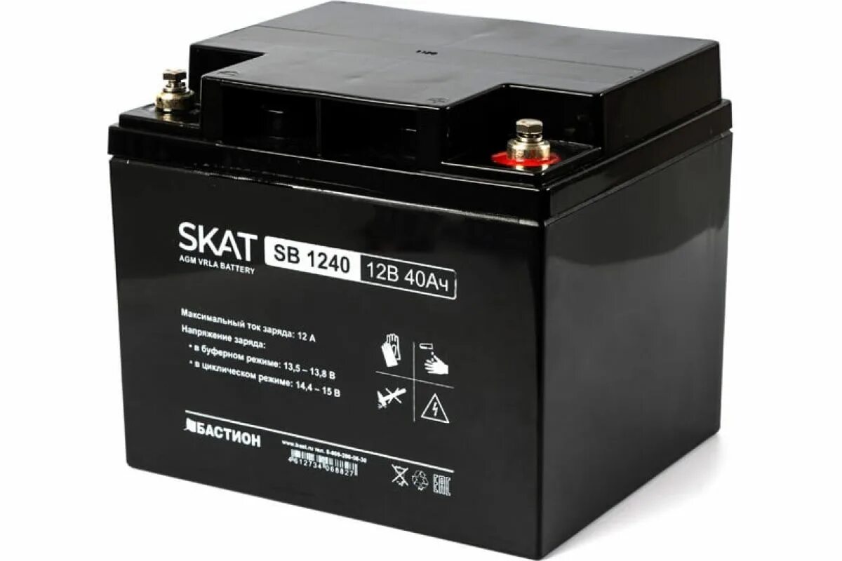 Бастион Skat SB 1240. Бастион аккумулятор свинцово-кислотный Skat SB 12012. Аккумулятор 12в 40ач.