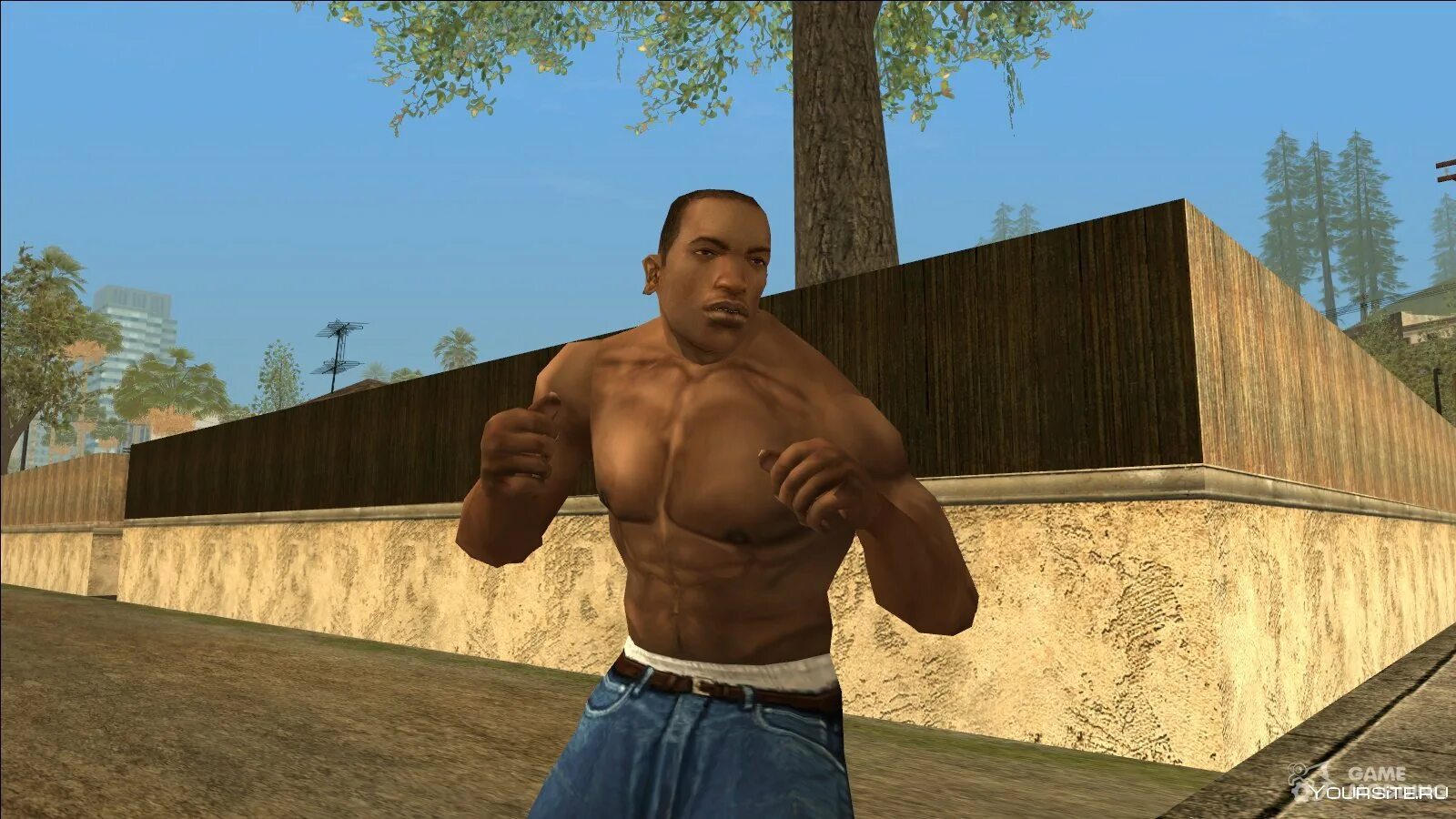 Cj san andreas. GTA San Andreas Сиджей.