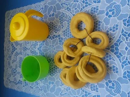 Лепка бублики