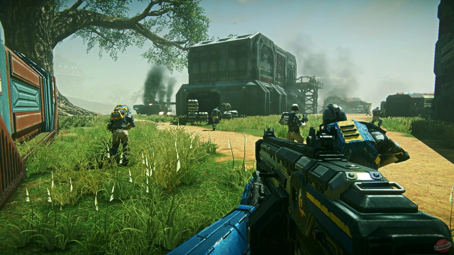 Hellfivers 2. Планетсайд 2. Игра ПЛАНЕТСИДЕ 2. Шутер Планетсайд. Planetside 2 screenshot.