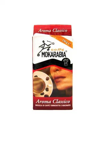 Кофе молотый aroma. Aroma Classico 250 Mokarabia. Мокарабия кофе. Mokarabia молотый. Арома Классик кофе.