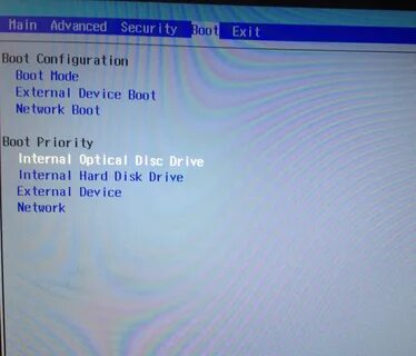 Vaio ноутбук bios