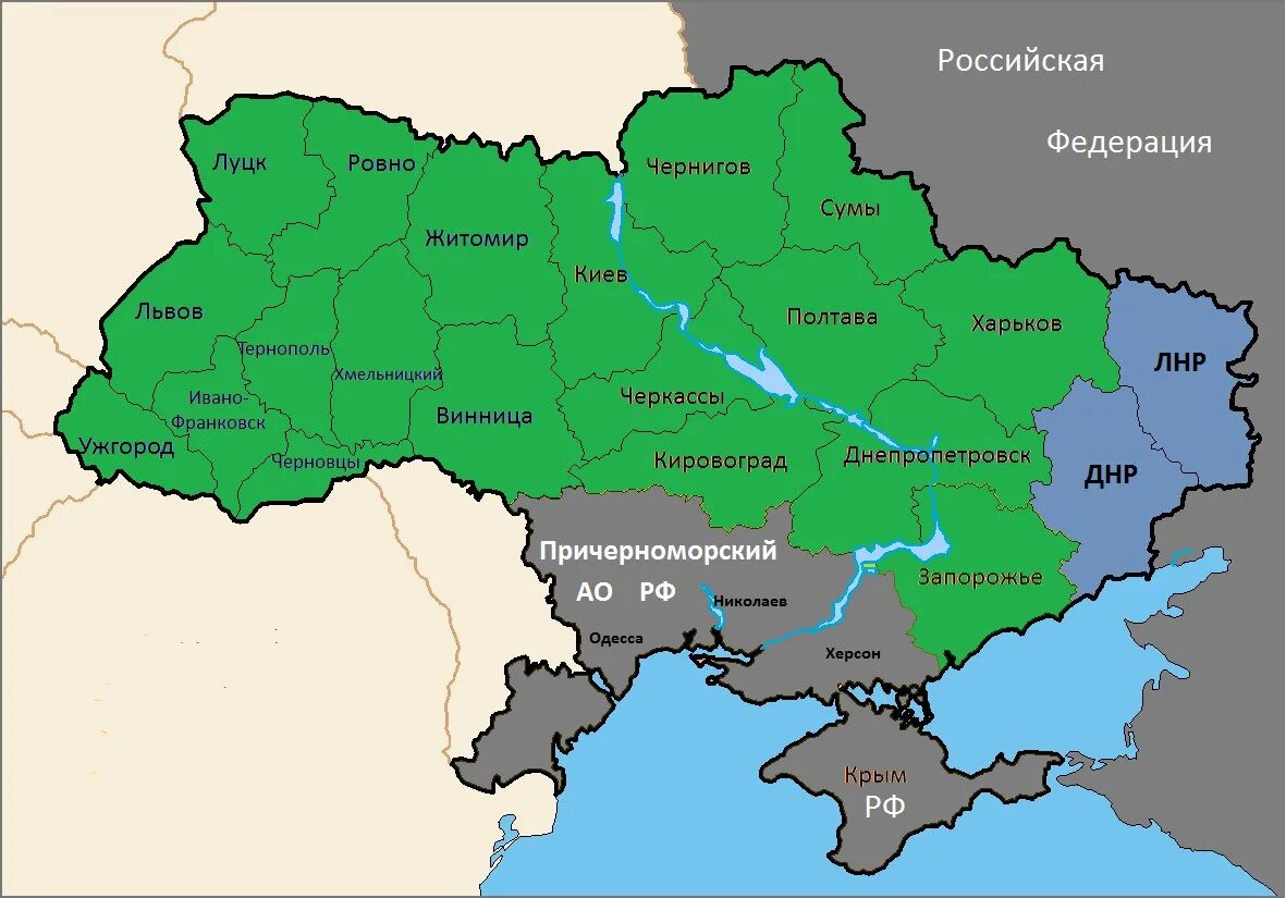 Карта лнр днр и запорожской. Карта причерноморских областей Украины. Житомир на карте Украины. Карта России и Украины. Пророссийские регионы Украины.