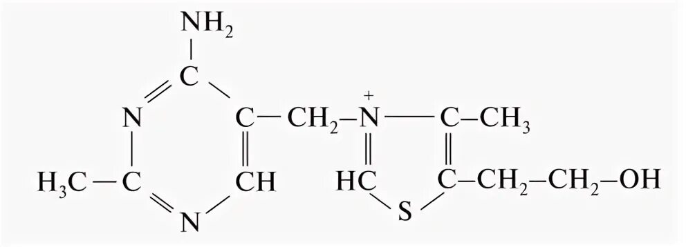Витамин в1 структурная формула. Витамин в1 тиамин структурная формула. Витамин в1 тиамин формула. Витамин б1 структурная формула.