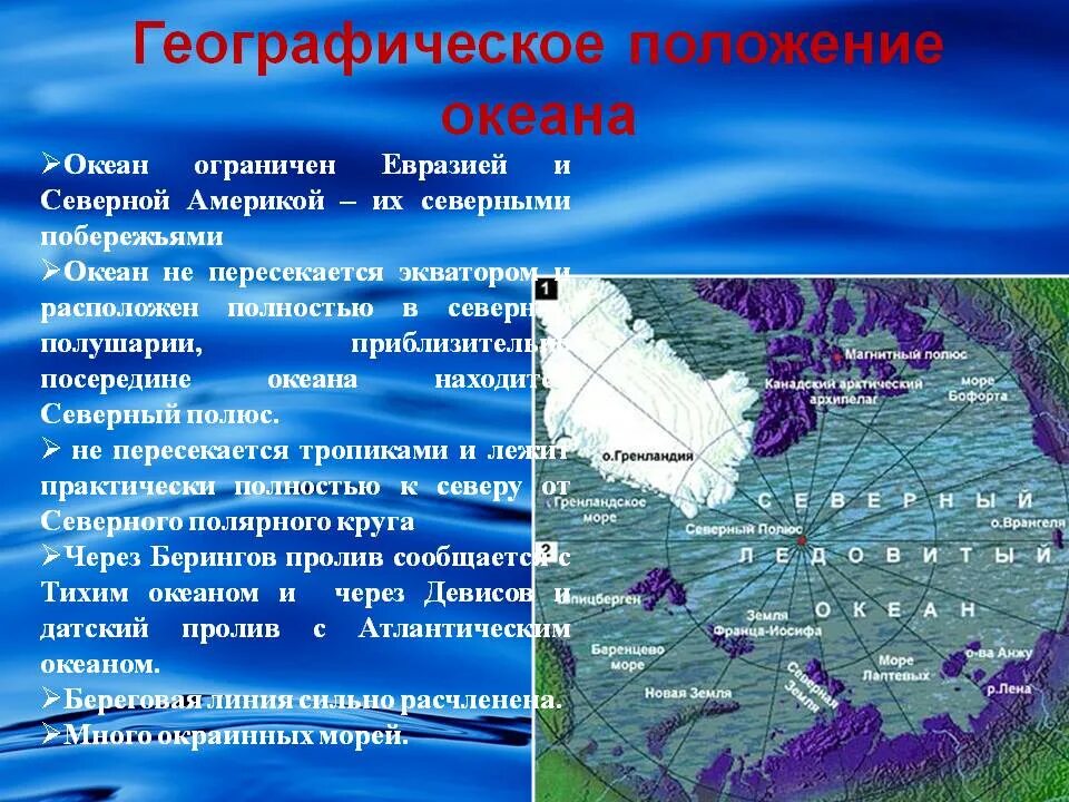 Описания океана 7 класс. Географическое положение Северного Ледовитого океана. Географическое расположение Северного Ледовитого океана. Расположение Северного Ледовитого океана. Географическое положение Северо Ледовитого океана.