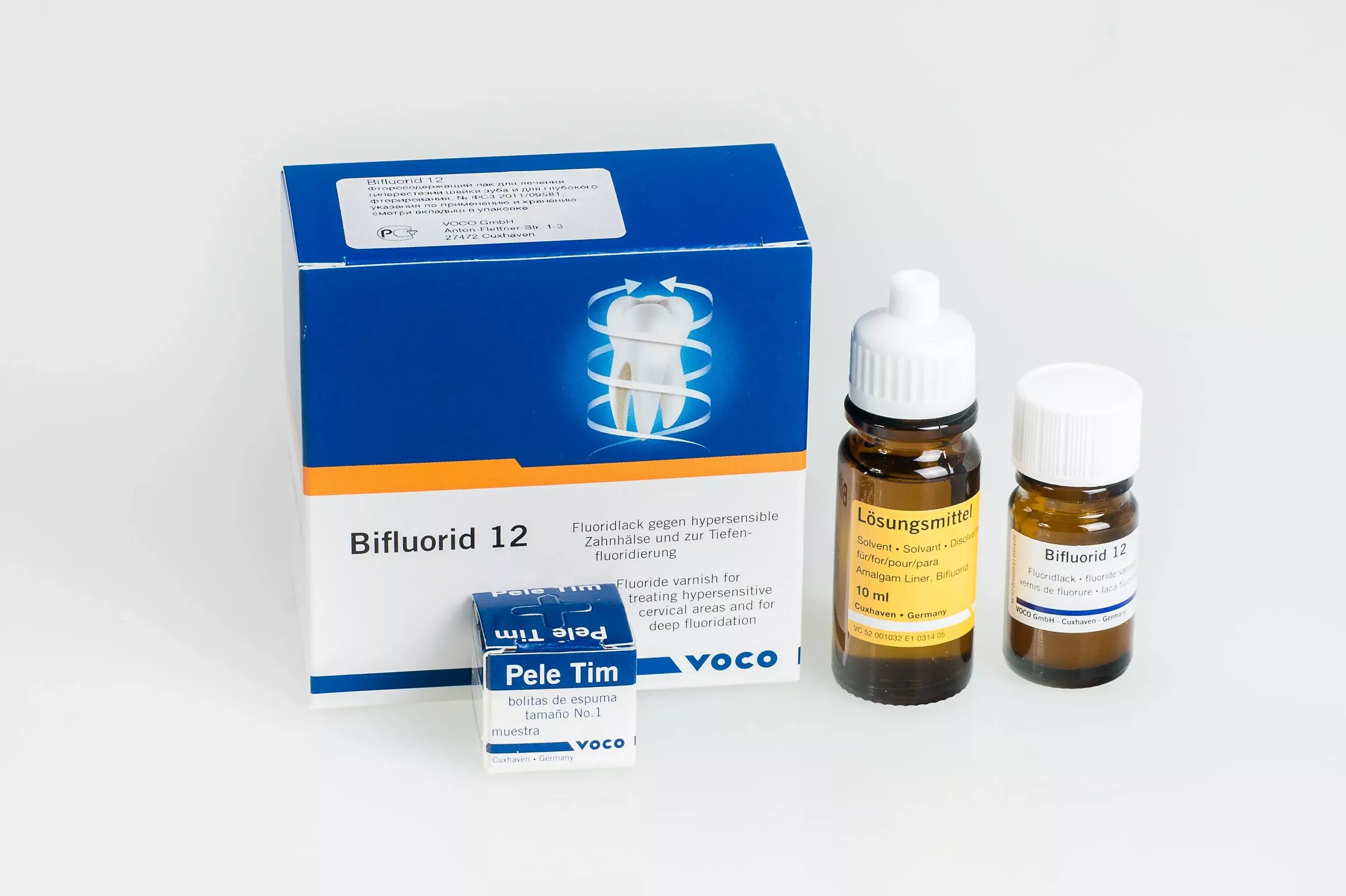 Фтор лаком. Bifluorid 12, VOCO. VOCO Bifluorid 12 / Бифлюорид 12 (4гр.+10мл.) Фторсодержащий лак ВОКО VOCO. Бифлуорид 12 1035. Бифлюорид 12, фторлак, бесцветный, 4г.+10г., VOCO, Германия.