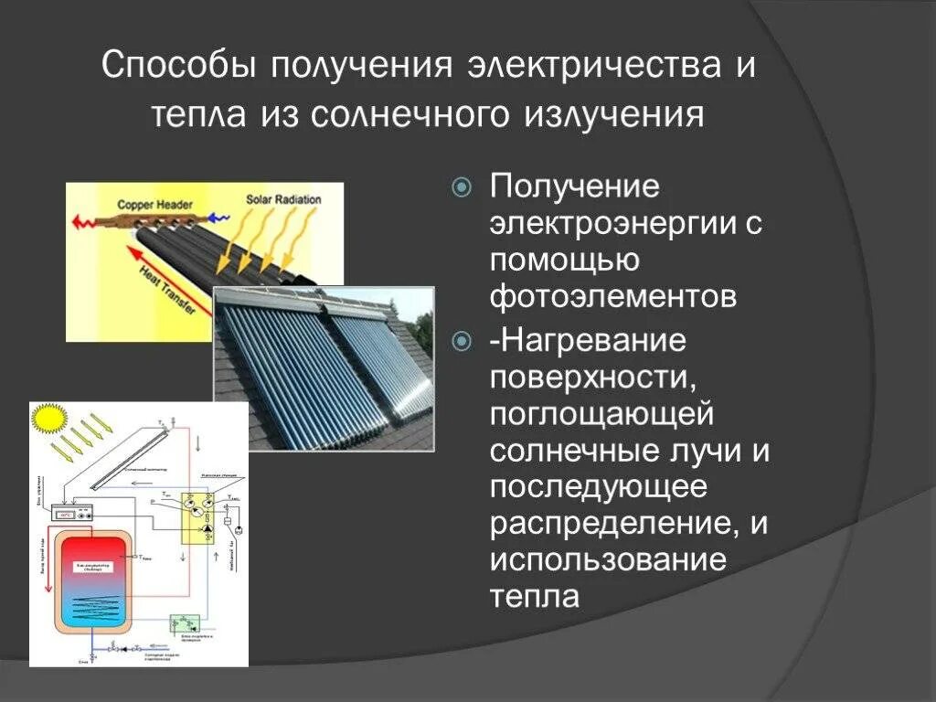 Энергия превращается в тепло. Способы получения электричества из солнечного излучения. способы получения тепловой энергии 6 класс. тепловая энергия методы и средства получения тепловой энергии 6 класс. способы получения и область применения тепловой энергии..