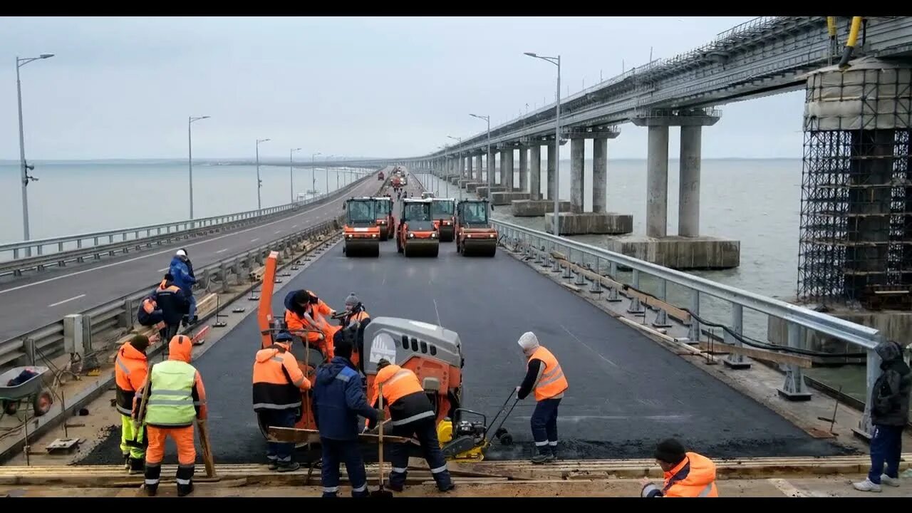 Крымский мост 2023. Восстановление Крымского моста. Крымский мост восстановлен. Ремонт моста.