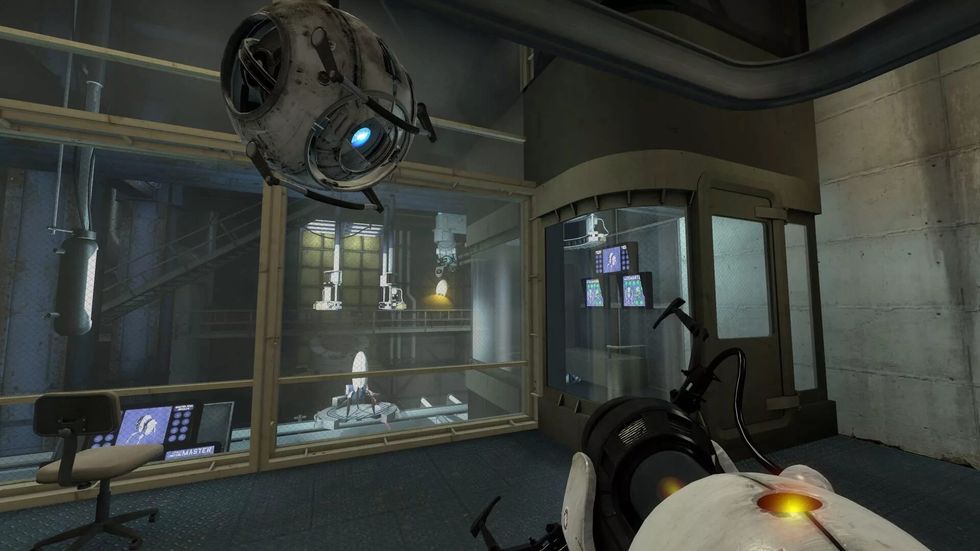 Portal final. Игра Portal 2. Портал 2 скрины. Portal 2 Gameplay. Portal 2 Скриншоты из игры.