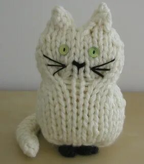 Коты связанные спицами