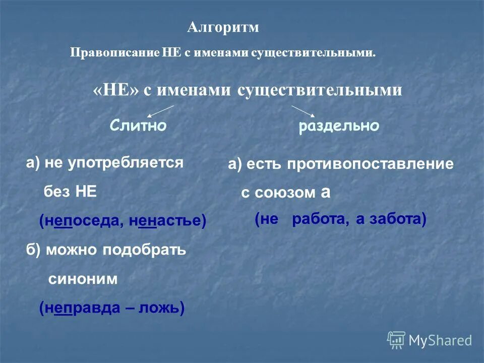 Имя существительное это самостоятельная часть. Существительное это самостоятельная часть речи которая обозначает. Алгоритм написания не с существительными. Имя существительное как самостоятельная часть речи. Почему существительное назвали существительным