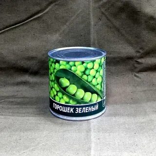 Овощные консервы зеленый горошек