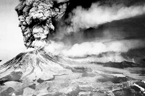 Mt st helens eruption wa