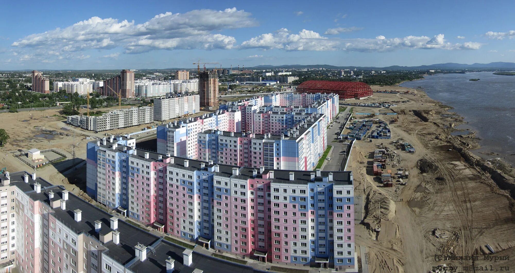 строящиеся дома в хабаровске. застройка хабаровска. строительство домов в хабаровске. город хабаровск стройка. героев пассаров 12 хабаровск.