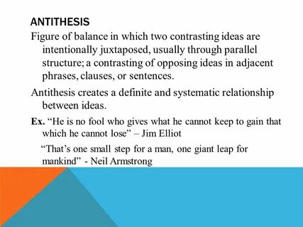 Antithesis