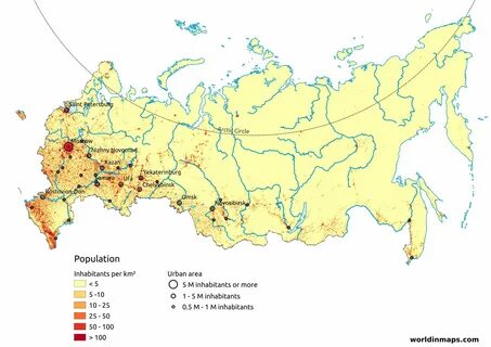Ростов плотность населения