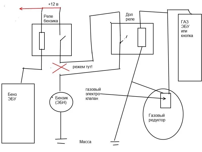 Не отключается бензонасос. Реле для отключения бензонасоса на ГБО 4 поколения. Реле отключения бензонасоса ВАЗ ГБО. Доп реле на ГБО 2 поколения. ГБО 4 поколения отключение бензонасоса.