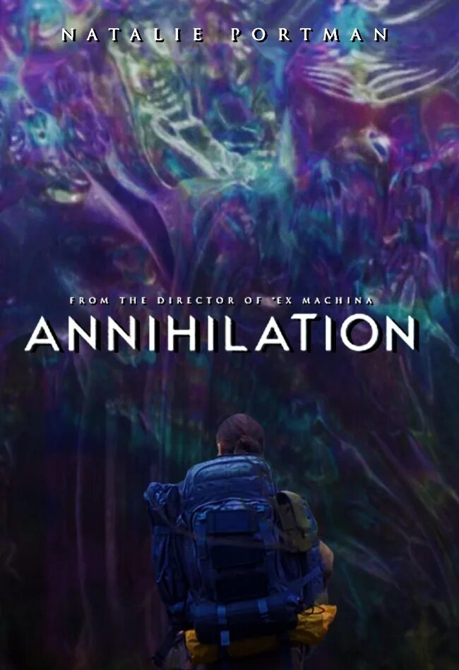 Включи annihilation. Аннигиляция / Annihilation (2018). Аннигиляция (Алекс Гарленд, 2017). Annihilation 2018 Постер.