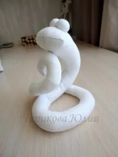 Змейки из фетра на новый год