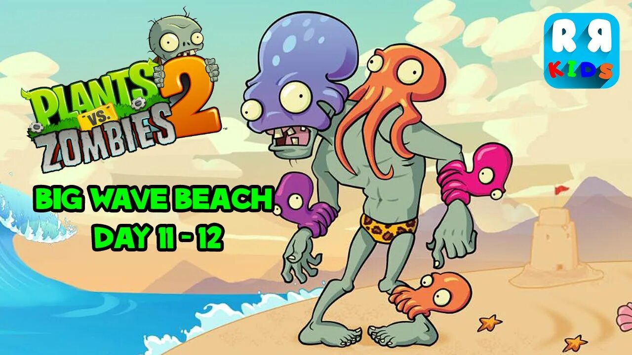 Игра зомби пляж. Растения против зомби 2 пляж. PVZ 2 big Wave Beach. Растения против зомби 2 локация пляж. Зомби против растений 2 пляж больших волн.