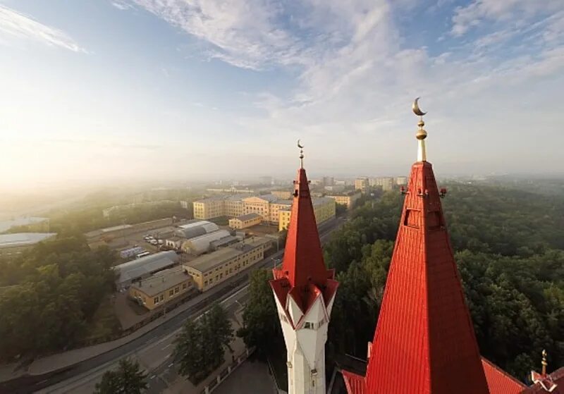 Зимняя Уфа и мечеть Ляля-Тюльпан Естественные пейзажи Фотогалерея природы на dia
