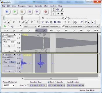 Программа audacity