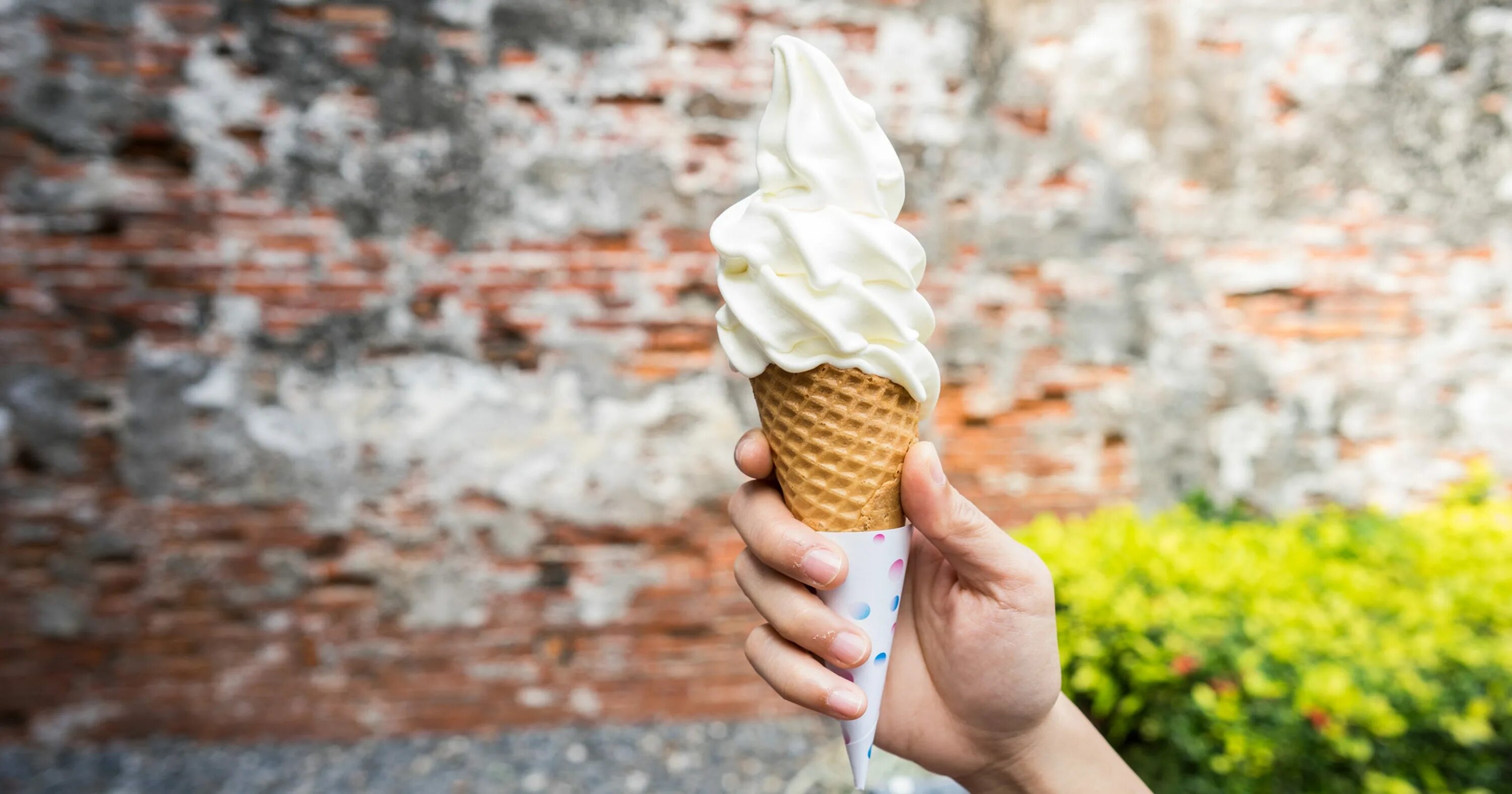 I ice cream yesterday