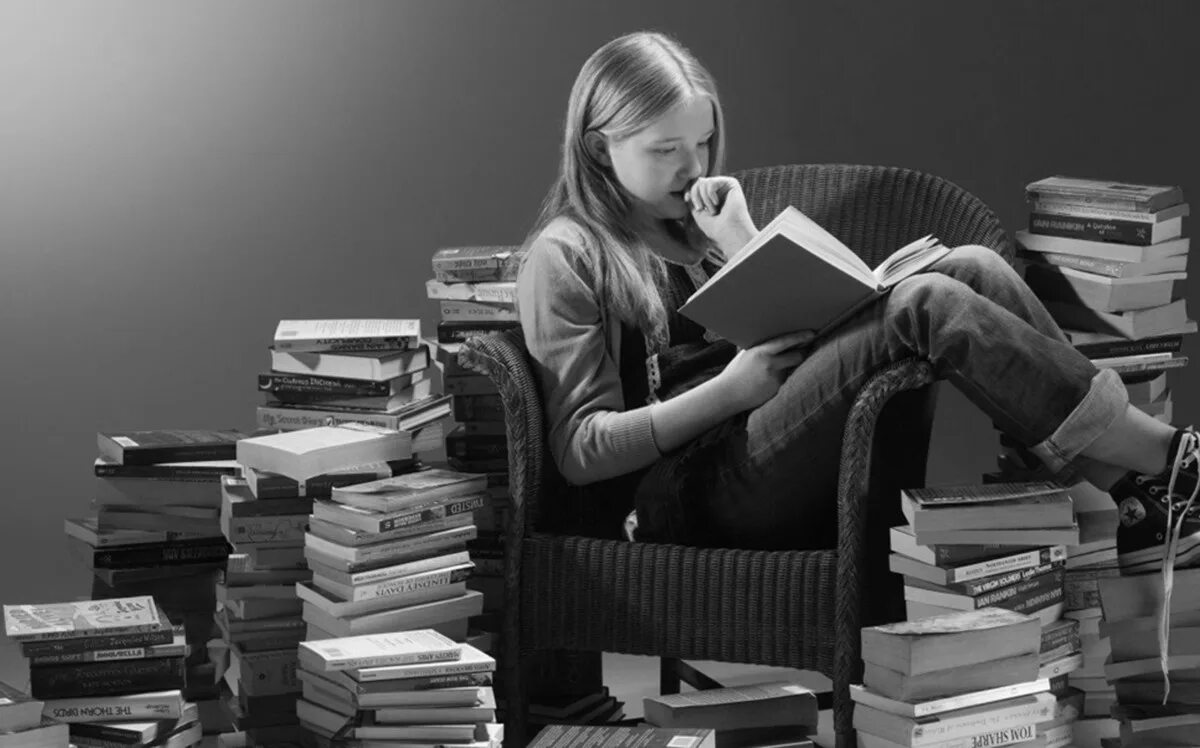 Reading books video. Reading books video
