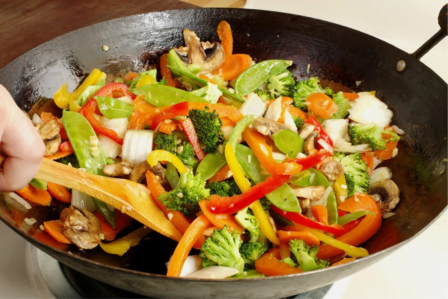 Fry vegetables