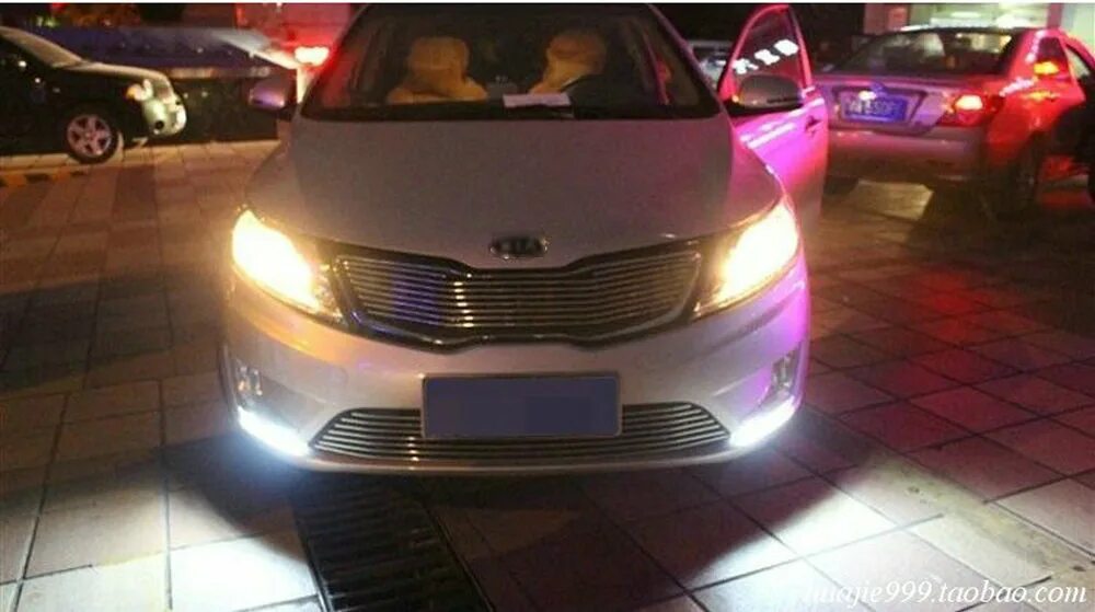 Дхо кия рио. ДХО Kia Rio 3. Ходовые огни Киа Рио 3. ДХО светодиодные Kia Rio 3. Дневные ходовые огни Киа Рио 3.