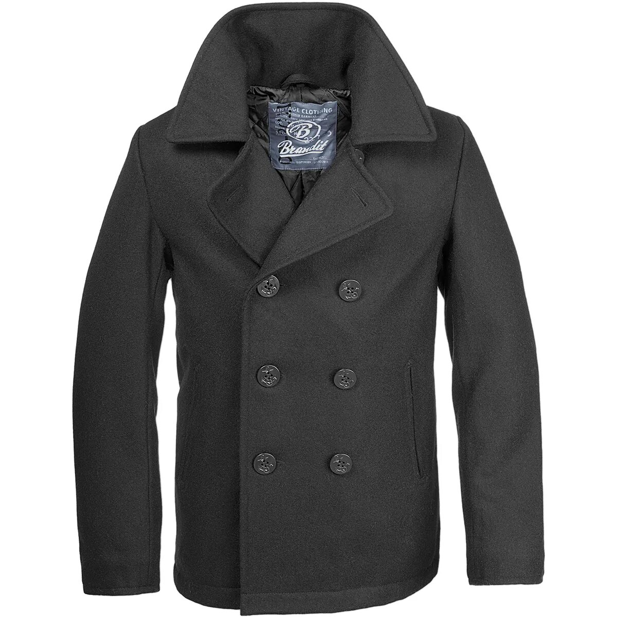 Купить бушлат. Brandit Pea Coat куртка. Бушлат Surplus us Pea Coat. Бушлат Pea Coat Brandit. Морской бушлат Pea Coat Brandit.