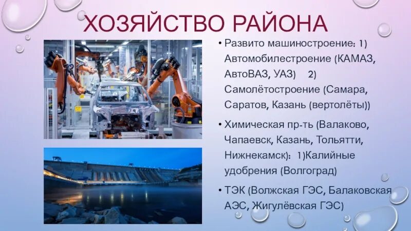 АВТОВАЗ Поволжье. Транспорт Поволжья презентация. Самолетостроение в Поволжье. Хозяйство Поволжье презентация. Автомобильная промышленность поволжья