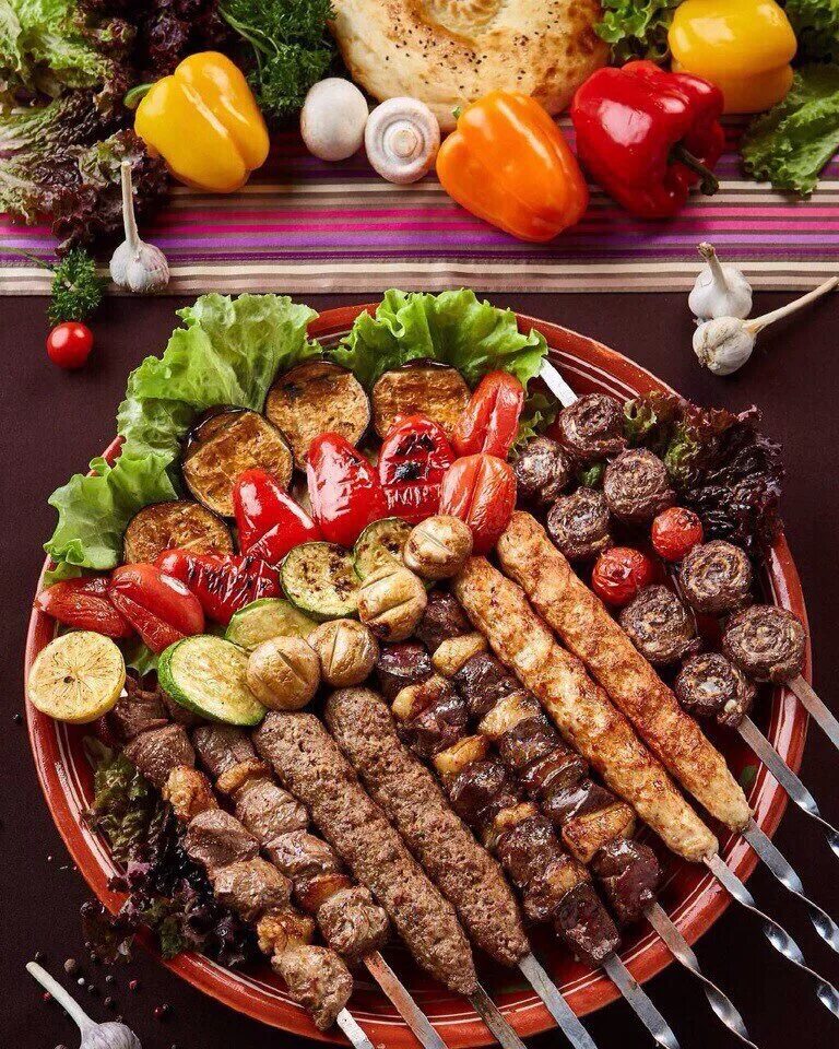 меню кафе. ресторан мясной дом волгоград. блюднов. ужин. шашлык ассорти.