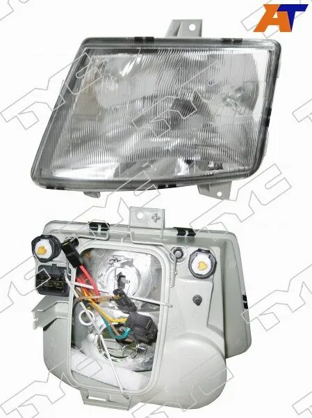 Как снять фару мерседес вито Checking exterior lighting Mercedes-Benz Vito W639