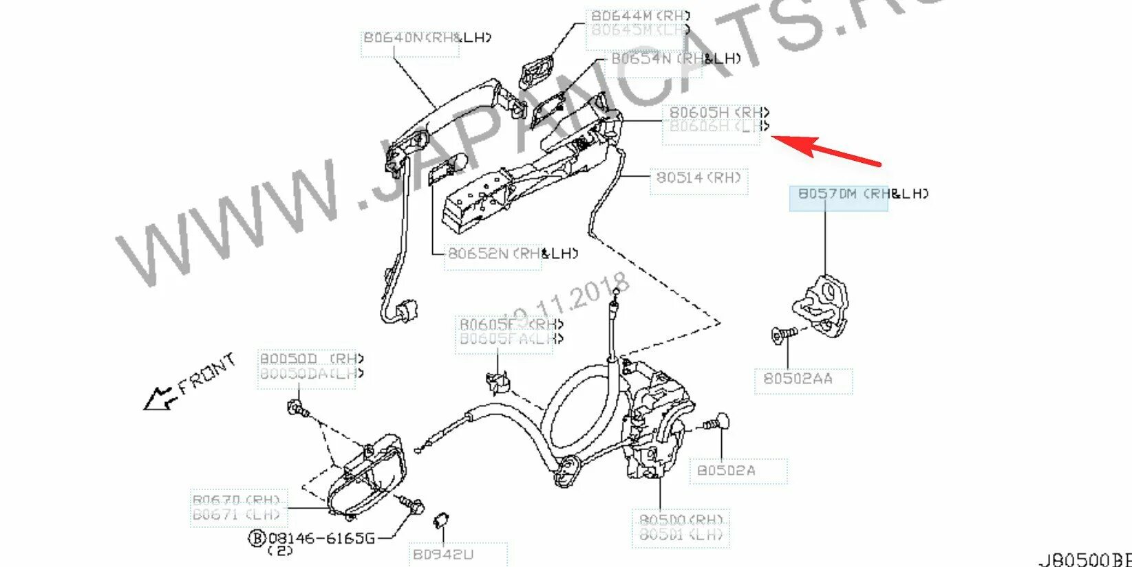 не открывается дверь снаружи х трейл