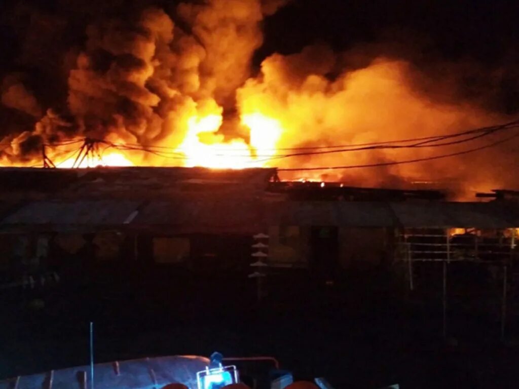 В каком городе сгорел валберис