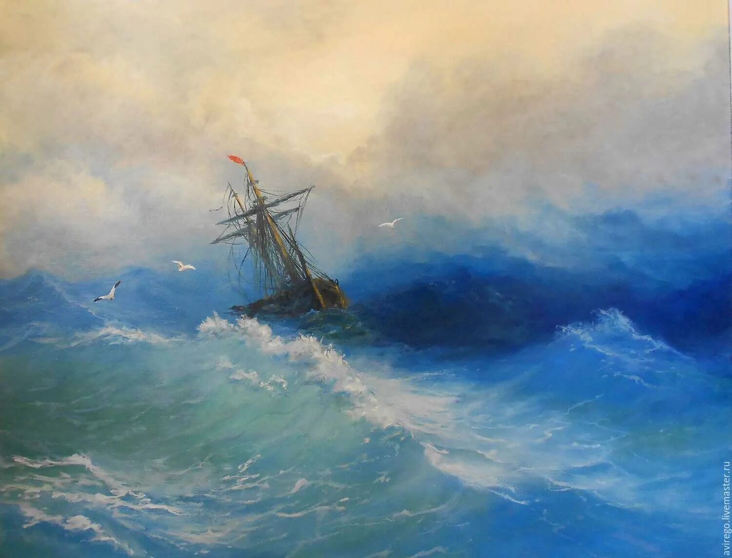 Как называются художники рисующие море. Маринист Айвазовский.