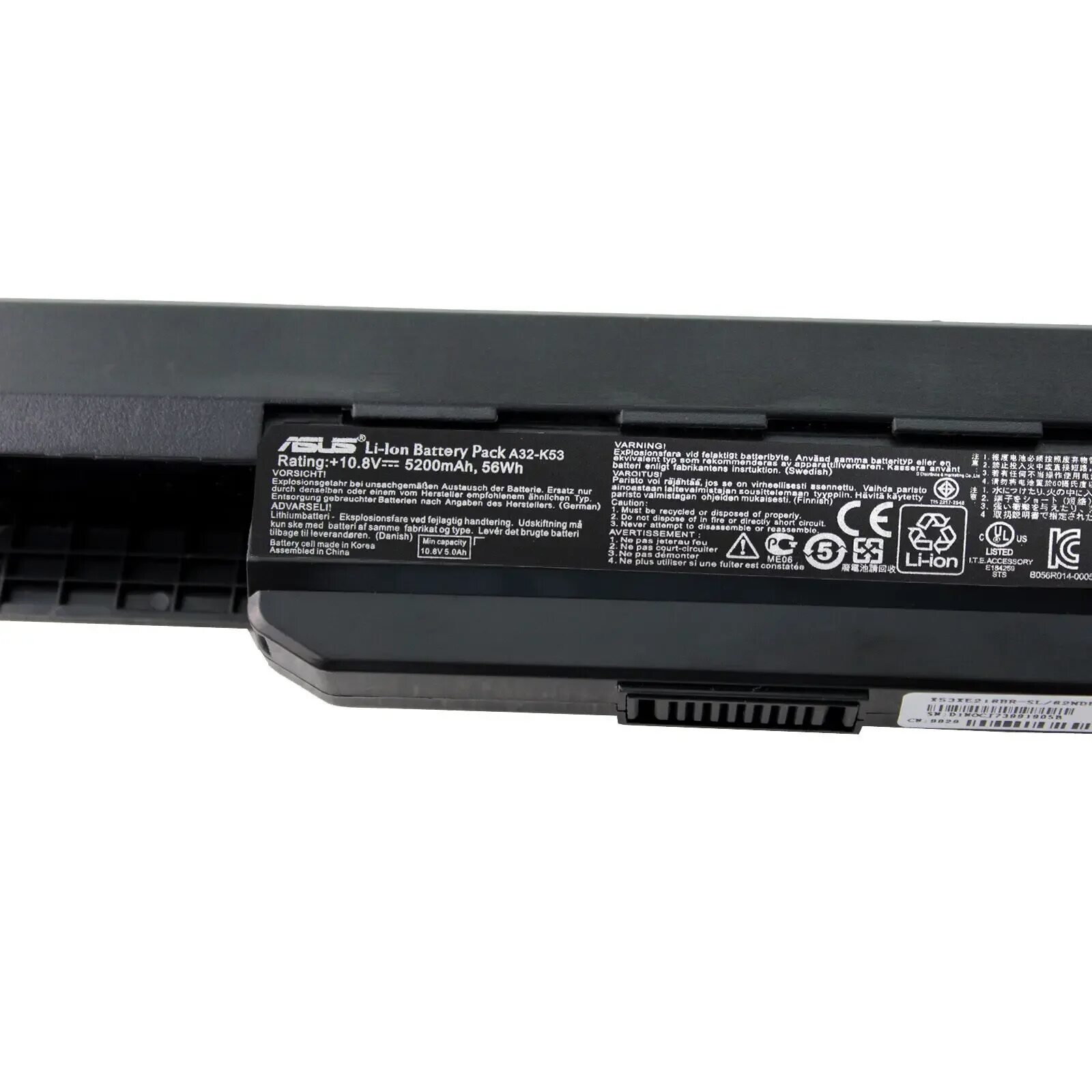 Lon battery. ASUS Battery a32-k53. ASUS li-ion Battery Pack a32-k53. ASUS li ion Battery Pack a32 x51. Ноутбук ASUS a32-k53.