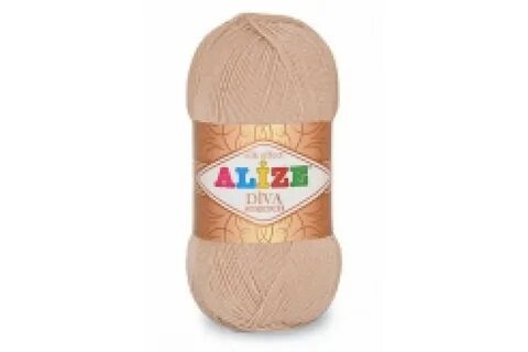 Пряжа Alize Diva Stretch, состав, цвет, видAlize Diva Stretch (92% Акрил Ми...