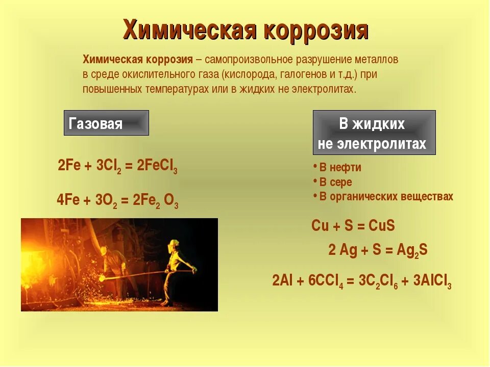 Какие металлы подвергаются коррозии. Химическая коррозия происходит при взаимодействии металла с. Коррозия металла химическая реакция. Химическая реакция ржавления металла. Химическая коррозия металлов протекает в среде.