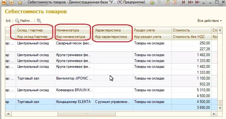 Себестоимость в 1с. Себестоимость товара в 1с. Вывести себестоимость продукции. Регистр калькуляция себестоимости продукции. Себестоимость товара в торговле