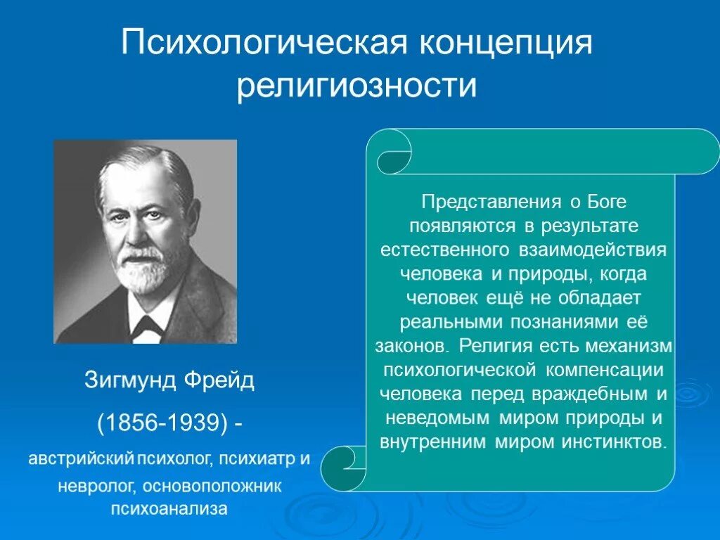 Суть психологической теории. Религиозная концепция. Психологическая теория происхождения религии. Психологические концепции.