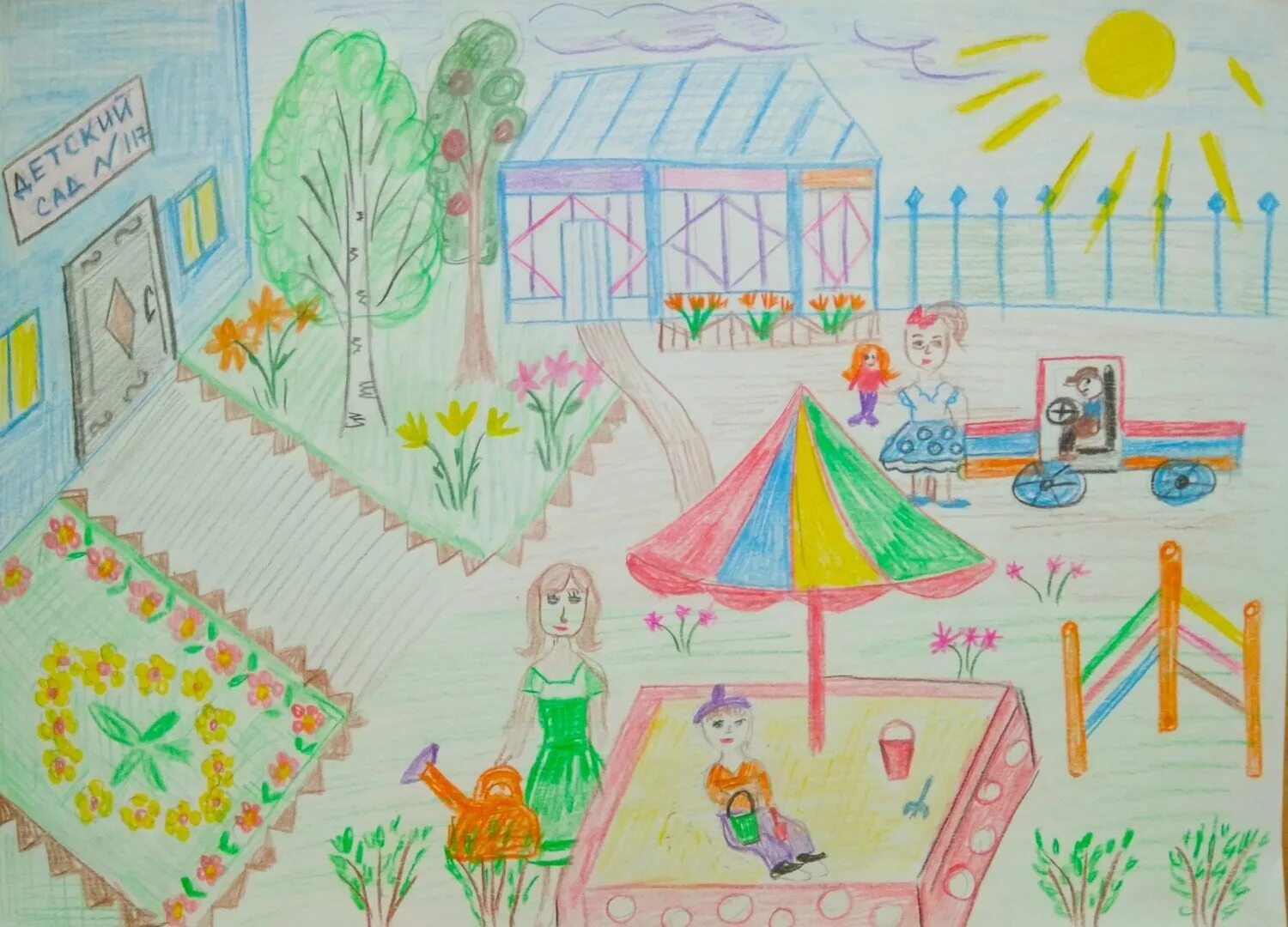 Любимый сад конкурс. Детский сад рисунок. Рисунок на тему мой детский сад. Детские рисунки на тему детский сад. Детские рисунки мой любимый детский сад.