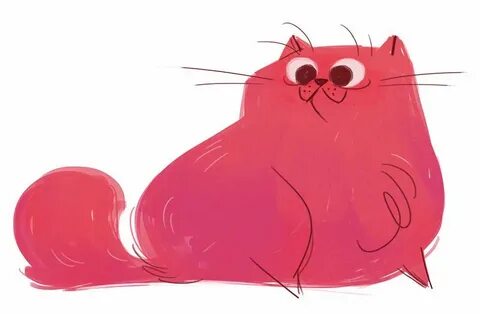 Нарисуй красного кота