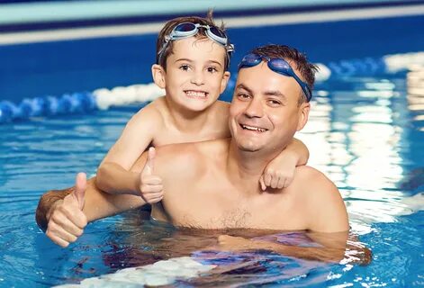 My parents let me swimming