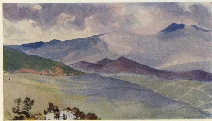 п брюллов пейзаж с рекой 5 класс