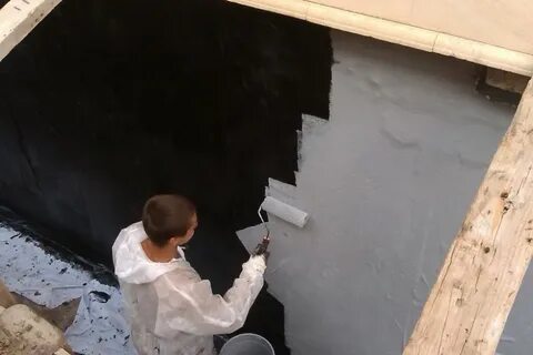 Расход обмазочной гидроизоляции