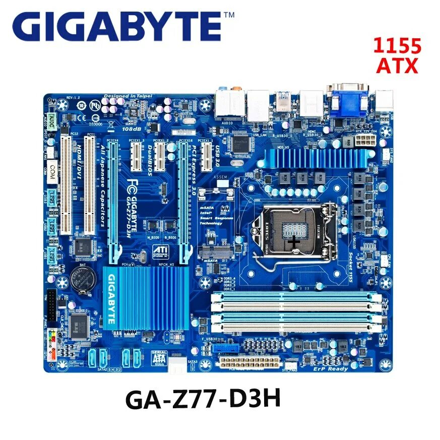 Ga z77p d3. Материнская плата Gigabyte z77. Материнская плата Gigabyte ga ddr3 d3h. Ga-z77-d3h. Gigabyte motherboard 1155.