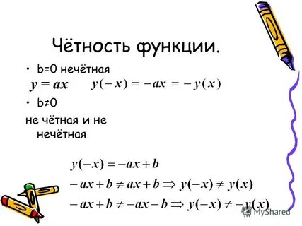 Выбери четную функцию