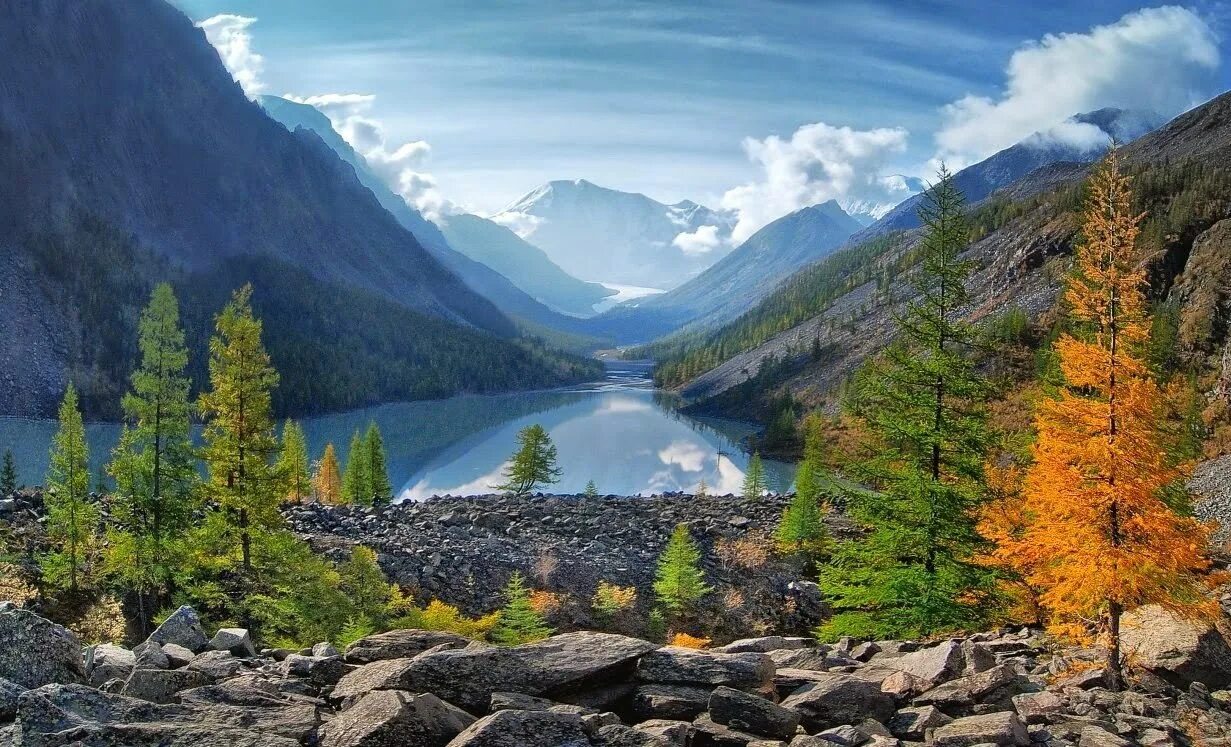 Озеро Маашей Алтай. Ландшафт Алтая. Горные ландшафты Алтая. Сибирь Алтай горы.